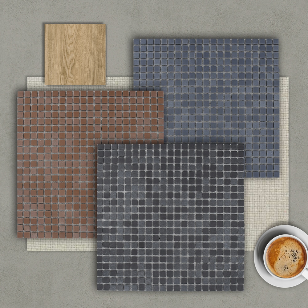 Dosseret de cuisine : une des tendances 2024, les petits carreaux de mosaïques