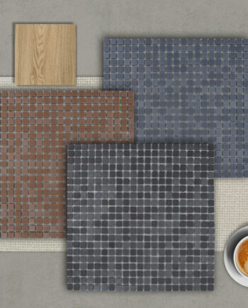 Mosaïque Micro composée de petits carreaux