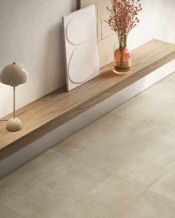 Pierre : céramique Nordic Stone, un plancher intemporel