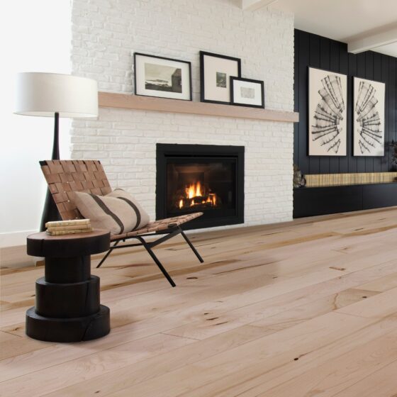 Rénovation écologique : plancher d'érable naturel
