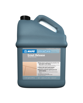 UltraCare by MAPEI : grout release agent