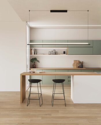 Sublime cuisine avec la collection imitation bois Hagen