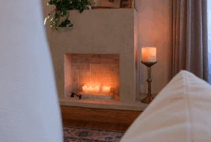 DIY Fireplace : A comfort zone designed by Daphné Morin