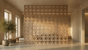 Discover Nuet: La Tuilerie’s exclusive indoor claustra