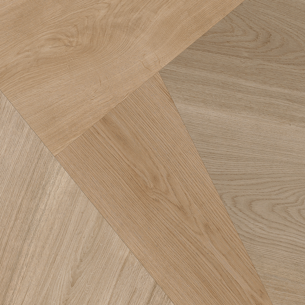 Tuile effet bois avec texture réaliste et finition mate.